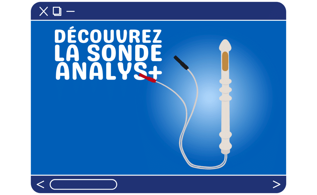 Découvrez l’ANALYS+ ; une sonde de rééducation périnéale innovante, dotée de 2 électrodes en or pour une stimulation précise et non allergène.